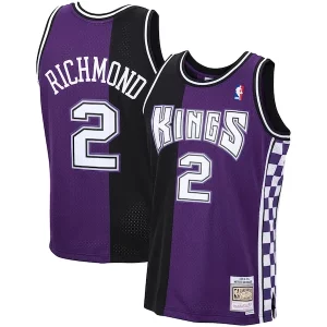 Gorgeous Mitch Richmond Sacramento Kings 1994/95 Hardwood Classics Swingman Jersey Purple