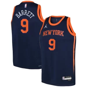 Incantevole Attraente Pratico RJ Barrett New York Knicks Jordan Brand Youth Swingman Jersey Statement Navy