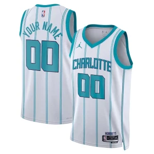 Incantevole Charlotte Hornets Jordan Brand Unisex Swingman Custom Jersey White Association Edition
