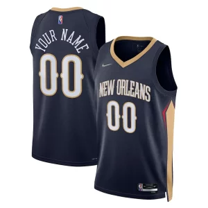 Incantevole Classico New Orleans Pelicans Nike 2021/22 Diamond Swingman Custom Jersey Icon Edition Navy