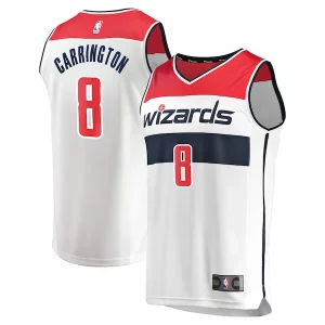 Accattivante Carlton Carrington Washington Wizards Youth Fast Break Replica Player Jersey Association Edition White