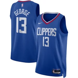 Incantevole Eccezionale Paul George LA Clippers Nike Unisex Swingman Jersey Icon Edition Royal