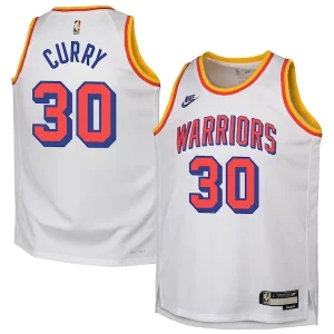 Incantevole Elegante Stephen Curry Golden State Warriors Nike Youth 2024/25 Swingman Jersey White Classic Edition