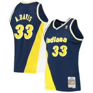 Incantevole Pratico Antonio Davis Indiana Pacers 1996/97 Hardwood Classics Swingman Jersey Navy