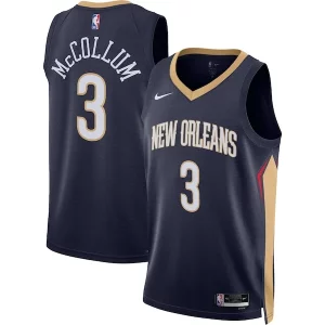 Lussuoso Bellissimo Sofisticato C.J. McCollum New Orleans Pelicans Nike Unisex Swingman Jersey Icon Edition Navy