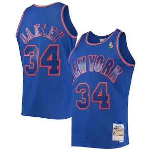 Lussuoso Charles Oakley New York Knicks 1996/97 Hardwood Classics Swingman Jersey Blue