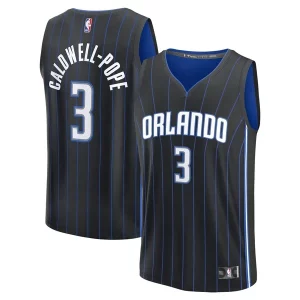 Trendy Kentavious Caldwell Pope Orlando Magic Youth Fast Break Replica Player Jersey Icon Edition Black