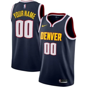 Lussuoso Fantastico Denver Nuggets Nike 2022/23 Swingman Custom Jersey Icon Edition Navy