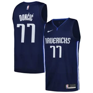 Lussuoso Fantastico Luka Dončić Dallas Mavericks Nike Swingman Player Jersey City Edition Navy