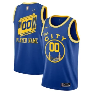 Lussuoso Fascinante Versatile Golden State Warriors Nike 2020/21 Hardwood Classics Swingman Custom Jersey Blue
