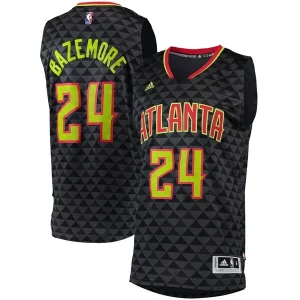 Lussuoso Magnifico Kent Bazemore Atlanta Hawks adidas Swingman Jersey Charcoal