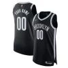 Lussuoso Ottimo Brooklyn Nets Nike 2021/22 Diamond Authentic Custom Jersey Icon Edition Black