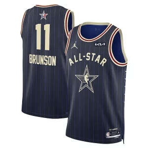 Lussuoso Pratico Trendy Jalen Brunson Jordan Brand Unisex 2024 NBA All Star Game Swingman Jersey Navy