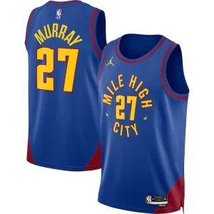 Magnifico Fascinante Jamal Murray Denver Nuggets Jordan Brand Unisex Swingman Jersey Statement Edition Blue