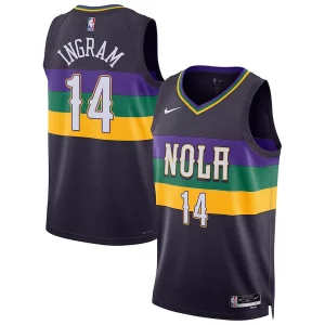 Magnifico Gorgeous Brandon Ingram New Orleans Pelicans Nike Unisex 2022/23 Swingman Jersey City Edition Purple