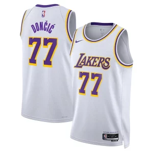 Magnifico Luka Dončić Los Angeles Lakers Nike Association Edition Unisex Swingman Jersey White