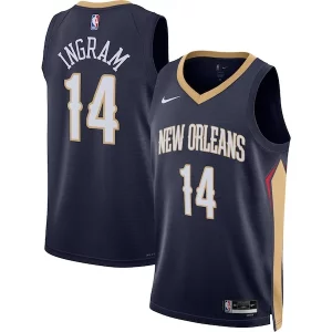 Magnifico Moderno Brandon Ingram New Orleans Pelicans Nike Unisex Swingman Jersey Icon Edition Navy