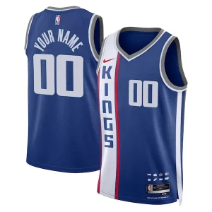 Magnifico Sacramento Kings Nike Unisex 2023/24 Custom Swingman Jersey Blue City Edition