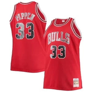 Magnifico Scottie Pippen Chicago Bulls Big & Tall 1997/98 NBA 75th Anniversary Diamond Swingman Jersey Red