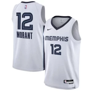 Magnifico Sofisticato Ja Morant Memphis Grizzlies Nike Youth Swingman Jersey Association Edition White