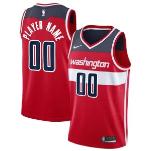 Magnifico Sofisticato Washington Wizards Nike 2020/21 Swingman Custom Jersey Icon Edition Red