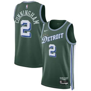 Magnifico Splendido Cade Cunningham Detroit Pistons Nike Unisex 2022/23 Swingman Jersey City Edition Green