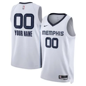 Magnifico Stupendo Bellissimo Memphis Grizzlies Nike Unisex Swingman Custom Jersey White Association Edition