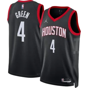 Magnifico Trendy Jalen Green Houston Rockets Jordan Brand Unisex Swingman Jersey Statement Edition Black