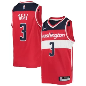 Meraviglioso Attraente Bradley Beal Washington Wizards Nike Youth 2021/22 Diamond Swingman Jersey Icon Edition Red