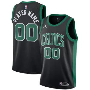 Meraviglioso Boston Celtics Jordan Brand Swingman Custom Jersey Statement Edition Black