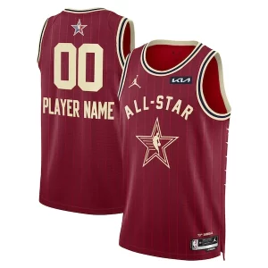Carino Attraente Stupendo Jordan Brand Unisex 2024 NBA All Star Game Swingman Custom Jersey Crimson