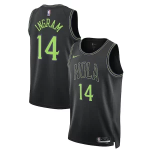 Meraviglioso Classico Carino Brandon Ingram New Orleans Pelicans Nike Unisex 2023/24 Swingman Jersey Black City Edition