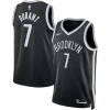 Meraviglioso Fantastico Kevin Durant Brooklyn Nets Nike Unisex Swingman Jersey Icon Edition Black/White