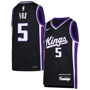 Delizioso De'Aaron Fox Sacramento Kings Nike Youth Swingman Jersey Icon Edition Purple