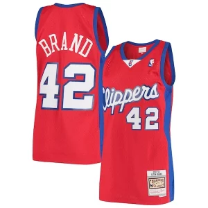 Meraviglioso Robusto Ottimo Elton Brand LA Clippers Hardwood Classics Swingman Jersey Red