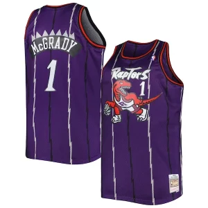 Meraviglioso Trendy Tracy McGrady Toronto Raptors Big & Tall Hardwood Classics 1998/99 Swingman Jersey Purple