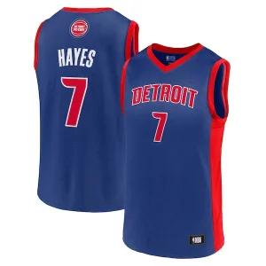 Meraviglioso Versatile Fascinante Men's Killian Hayes Blue Detroit Pistons Team Player Jersey