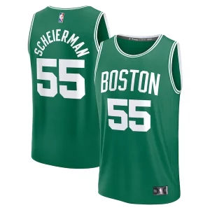 Pratico Sofisticato Baylor Scheierman Boston Celtics 2024 NBA Draft Fast Break Player Jersey Icon Edition Kelly Green