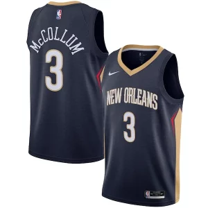 Moderno Gorgeous Carino C.J. McCollum New Orleans Pelicans Nike Swingman Jersey Icon Edition Navy