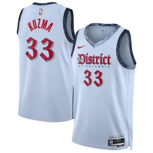 Moderno Incantevole Kyle Kuzma Washington Wizards Nike Unisex 2024/25 Swingman Player Jersey City Edition Powder Blue