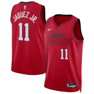 Moderno Jaime Jaquez Jr. Miami Heat Nike Unisex 2024/25 Swingman Player Jersey City Edition Red