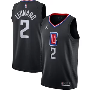 Moderno Kawhi Leonard LA Clippers Jordan Brand 2020/21 Swingman Jersey Statement Edition Black