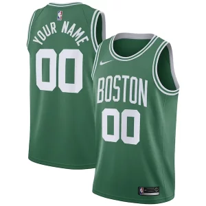 Moderno Prestigioso Ottimo Boston Celtics Nike 2020/21 Swingman Custom Jersey Icon Edition Kelly Green