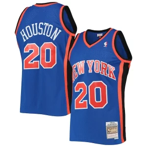 Ottimo Allan Houston New York Knicks Hardwood Classics Swingman Jersey Blue