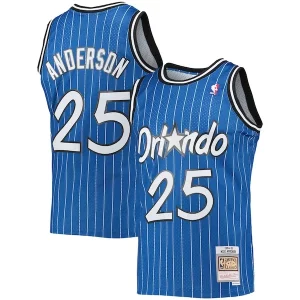 Ottimo Carino Nick Anderson Orlando Magic 1994/95 Hardwood Classics Swingman Jersey Blue
