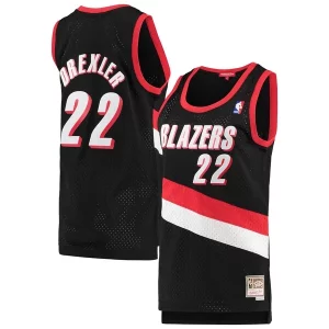Ottimo Clyde Drexler Portland Trail Blazers Women's 1991/92 Hardwood Classics Swingman Jersey Black