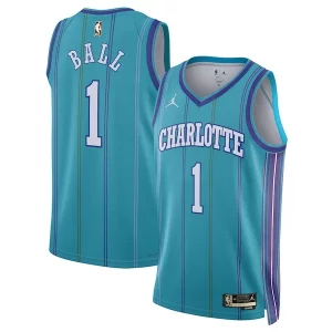 Ottimo LaMelo Ball Charlotte Hornets Jordan Brand Unisex 2023/24 Swingman Replica Jersey Classic Edition Teal
