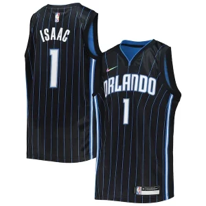Ottimo Lussuoso Gorgeous Jonathan Isaac Orlando Magic Nike Youth 2021/22 Diamond Swingman Jersey Icon Edition Black