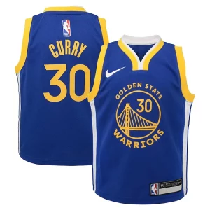 Accattivante Stephen Curry Golden State Warriors Nike Preschool Dri FIT Swingman Player Jersey Icon Edition Royal