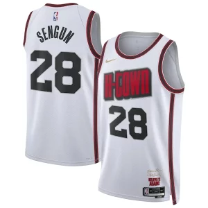 Ottimo Robusto Prestigioso Alperen Sengun Houston Rockets Nike Unisex 2024/25 Swingman Player Jersey City Edition White